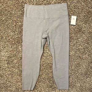 NWT Nike Yoga Luxe Grey Leggings 2X
